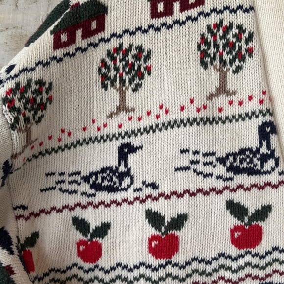 Northern Reflections Cottagecore cotton cardigan Sweater - Picture 6 of 11
